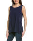 Фото #1 товара Eileen Fisher Silk Tunic Women's Navy M