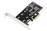 Фото #1 товара DIGITUS M.2 NGFF / NVMe SSD PCI Express 3.0 (x4) Add-On Card