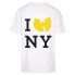 Фото #2 товара MISTER TEE Wu Tang Loves NY Oversize short sleeve T-shirt