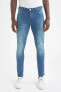 Фото #1 товара Carlo Skinny Fit Normal Bel Dar Paça Jean Pantolon