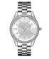 ფოტო #2 პროდუქტის Women's Mondrian Diamond (1/6 ct.t.w.) Stainless Steel Watch