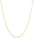 Фото #1 товара Italian Gold polished 20" Curb Chain in Solid 10K Yellow Gold