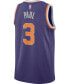 ფოტო #4 პროდუქტის Men's and Women's Chris Paul Purple Phoenix Suns 2020/21 Swingman Jersey - Icon Edition