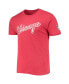 ფოტო #3 პროდუქტის Unisex Red Chicago Bulls 2021/22 City Edition Comfy Tri Blend T-shirt