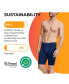 ფოტო #3 პროდუქტის Men's Active Ultra Soft V-Neck T-Shirt