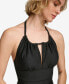 Фото #4 товара Купальник женский Calvin Klein с ключевым вырезом на шее