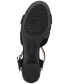 Фото #6 товара Women's Amariss Crisscross Block Heel Dress Sandals, Created for Macy's