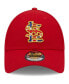 Фото #3 товара Men's Red St. Louis Cardinals 2023 MLB World Tour: London Series Flag Fill 9FORTY Adjustable Hat