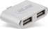 Фото #2 товара USB-концентратор USB InLine 2x USB-A 2.0 (33291I)