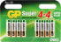 GP Battery Super Alkaline 03015ADHBC8+8 - Single-use battery - AA - Alkaline - 1.5 V - 16 pc(s) - Multicolour