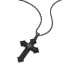 Фото #2 товара Men´s Steel Necklace Cross with Stoneset Crystals PEAGN0036502