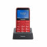 Фото #1 товара Мобильный телефон для пожилых людей Panasonic KX-TU155EXRN Красный