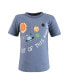 ფოტო #4 პროდუქტის Baby Boys Short Sleeve T-Shirts, Solar System Shark