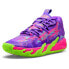 Puma Mb.03 Toxic LaceUp Basketball Mens Purple Sneakers Athletic Shoes 37891601