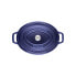 Фото #2 товара Zwilling STAUB LA COCOTTE - Casserole baking dish - Oval - Cast iron - Ceramic - Gas - Halogen - Induction - Sealed plate - Blue - Enamel