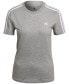 Фото #4 товара Women's Essentials Cotton 3 Stripe T-Shirt