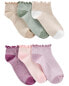 Kid 6-Pack Ankle Socks 4-7