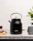 Фото #2 товара Heritage 1.7 L- 7 Cup Stainless Steel Electric Kettle with Auto Shut-Off and Boil-Dry Protection - 75041