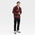 Фото #2 товара Men's Plaid Woven Shirt Jacket - Goodfellow & Co Red S