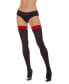 Фото #3 товара Women's Opaque Thigh High Stockings