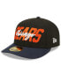 Фото #2 товара Men's Black, Navy Chicago Bears 2022 NFL Draft Low Profile 59Fifty Fitted Hat