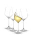 Фото #1 товара Layla White Wine Glasses, Set of 4