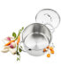 Фото #2 товара Stainless Steel 8-Qt. Covered Stockpot, Created for Macy's
