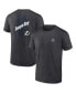 Фото #1 товара Men's Heather Charcoal Tampa Bay Lightning Backbone T-Shirt