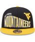 Фото #3 товара Men's Navy West Virginia Mountaineers Two-Tone Vintage-Like Wave 9FIFTY Snapback Hat