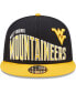 ფოტო #3 პროდუქტის Men's Navy West Virginia Mountaineers Two-Tone Vintage-Like Wave 9FIFTY Snapback Hat