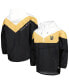 Women's Black, Gold Vegas Golden Knights Staci Half-Zip Windbreaker Jacket
