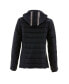 Plus Size Pure-Soft Lightweight Insulated Jacket with Removable Hood