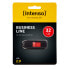 Фото #3 товара Флеш-накопитель Intenso USB2.0 32 ГБ - USB Type-A - 2.0 - 28 МБ/с - крышка - черно-красный