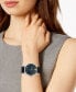 ფოტო #3 პროდუქტის Unisex Swiss Automatic G-Timeless Blue Leather Strap Watch 40mm