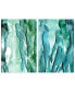 Фото #1 товара Картина стеклянная Empire Art Direct Water Women I II Frameless Free Floating, 48" x 32" x 0.2"