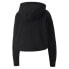 Puma Cropped Hoodie X Koche Womens Black Casual Outerwear 53598601