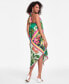 Фото #2 товара Women's Printed Halter Dress, Created for Macy's