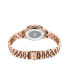 ფოტო #3 პროდუქტის Women's Bellini Diamond (1/8 ct. t.w.) Watch in 18k Rose Gold-plated Stainless-steel Watch 30 Mm