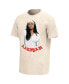 ფოტო #2 პროდუქტის Men's Tan Aaliyah Washed Graphic T-shirt