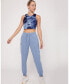 ფოტო #3 პროდუქტის Women's Rebody Pintuck French Terry Sweatpants for Women