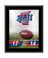 Фото #1 товара New York Giants vs. New England Patriots Super Bowl XLII 10.5" x 13" Sublimated Plaque
