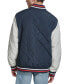 Фото #2 товара Men's Retro Quilted Logo Bomber Jacket