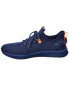 Фото #2 товара French Connection Braylon Suede-Trim Sneakers Men's Blue 12
