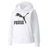 Фото #1 товара Puma Classics Logo Pullover Hoodie Womens White Casual Outerwear 53185902