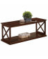 Фото #4 товара 47" Medium-Density Fiberboard Coventry Coffee Table with Shelf