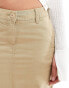 JJXX midi skirt in beige