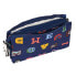 Triple Carry-all Mickey Mouse Only One Navy Blue 22 x 12 x 3 cm