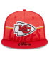 Фото #3 товара Men's Red Kansas City Chiefs 2023 NFL Training Camp 9FIFTY Snapback Hat