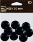 Фото #1 товара Канцелярские товары Grand Magnes 30мм черный 10шт GRAND - 190311