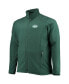 Фото #4 товара Men's Green New York Jets Big and Tall Sonoma Softshell Full-Zip Jacket